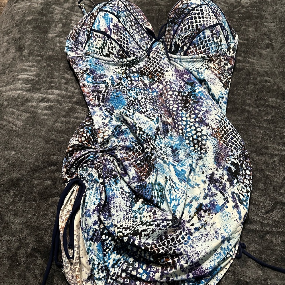 SPANX control swimsuit 14D/DD